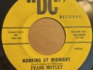 FRANK MOTLEY & HIS MOTLEY CREW   HONKING AT MIDNIGHT   DC   Rare Orig. BLUES 45
