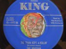 HEAR Tiny Bradshaw 45 Train Kept A-Rollin KING R&B blues blue green vinyl EX