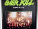 OVERKILL - Fuck You , Rare Korean Unofficial Gray Back Cover LP