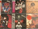 [6 titles] Judas Priest - Various RARE Japan vinyls w/OBI, Tour OBI, Shrink