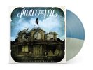 PIERCE THE VEIL *Collide With The Sky* Royal Blue Coke Bottle Clear Split Vinyl