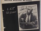 BLIND WILLIE McTELL: Last Session US Prestige Bluesville Blues Orig NM Vinyl LP