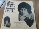 Marc Bolan Very Rare  Album ltd to 500 Numbered T.Rex Honey Don't Album