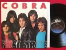 COBRA   FIRST STRIKE LP PROMO (1983) ORIG PRESS VG+ HARD ROCK EPIC BFE 38790