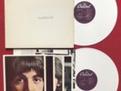 THE BEATLES WHITE ALBUM   RARE WHITE COLOR VINYL 2 LP (1978) CAPITOL SEBX 11841
