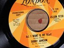 Bobby Jameson LONDON 9730 M- ORANGE SWIRL LABEL PROMO  Teen, Garage Etc. 45