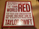 TAYLOR SWIFT  RED For Your ACM Consideration Red Vinyl 2LP Gatefold B2