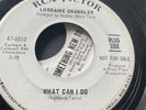 Lorraine Chandler What Can I Do / Tell Me Your Mine RCA ORIGINAL White Demo