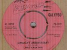 LORD CREATOR*JAMAICA'S ANNIVERSARY*REGGAE*CALYPSO*THE PORT-O-JAM LABEL*LISTEN