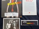 AC/DC - Powerage 1978 U.S. 1st Press Promo w/ Sticker Letter Photo