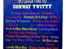 Vintage ●AUTOGRAPHED● 1972 CONWAY TWITTY 20 Greatest Hits Dbl. LP, Preowned