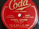 Bola De Nieve Danza Lucumi Star Dust Coda 5123 Latin 78 RPM HEAR