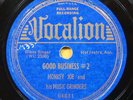 MONKEY JOE 1939 prewar blues 78 rpm record GOOD BUSINESS #2 / B.V.D. Blues