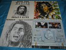 REGGAE BOB MARLEY ZIGGY PETER TOSH 4 LP (EX) RECORD LOT: BABYLON BY BUS RARITIES