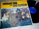 THELONIOUS MONK - Plays Duke Ellington  Original US Riverside MONO