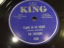 CHECKERS-KING 4558-FLAME IN MY HEART/OH OH OH BABY - R&B DOO-WOP 78 1952 EX-