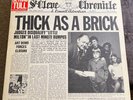 Jethro Tull Thick as a Brick Vinyl LP Rare Original fold out UK newspaper  cover