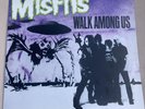 LP MISFITS - WALK AMONG US  - ROTE/TRANSPARENTE VINYL - RUBY 1-25756