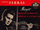 DECCA LXT 5044 O/G UK - FERRAS - MOZART VIOLIN CONCERTOS 3 & 7 - MUNCHINGER NM