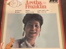 Disque de Poche Atlantic Record Mini Album Aretha Franklin Rare Satisfaction +