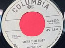 Freddie Hart Snatch It and Grab It / Human Thing to Do 45 Rockabilly Promo VG+