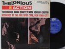 Thelonious Monk LP “Thelonious In Action”   Riverside DG Mono   Johnny Griffin