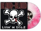 Blood For Blood - Livin’ In Exile 10” Mini-Album Black Red White Marble Vinyl