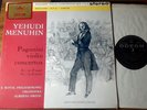 YEHUDI MENUHIN & EREDE Paganini Violin Odeon ASD 440 UK-1961 Classical LP
