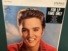 Elvis Presley LSP-1990 For LP Fans Only LP Same Both Side Cover White Top 1964