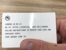 New APHEX TWIN LONDON FIELD DAY Record Card 19 08 23 Limited Sold Out