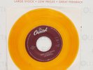 BEATLES - HERE COMES THE SUN - ORANGE  VINYL - CAPITOL 1996 - 45rpm 7