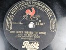 Lieut. Jim Europe's Four Harmony Kings One More Ribber To Cross - Pathe 78 22187