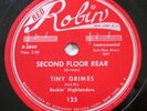 TINY GRIMES 78rpm Juicy Fruit / Second Floor Rear RED ROBIN 10