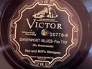Victor 20778 Red & Miff's Stompers DAVENPORT BLUES (Bix tune) 78 rpm  EE+  JAZZ