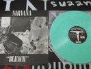 NIRVANA : Bleach - Original pressing green marbled on Tupelo Records 1992 VG++
