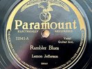 Listen E+ COPY   BLIND LEMON JEFFERSON PARAMOUNT Rambler Blues