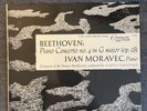 Beethoven Piano Concerto No 4 in G Major Op 58 Ivan Moravec Turnovsky EX