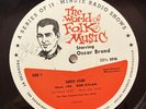 Bob Dylan Interview Oscar Brand The World Of Folk Music LP