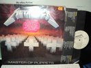 METALLICA MASTER OF PUPPETS LP WHITE LABEL PROMO ELEKTRA WARNING DECAL VG+