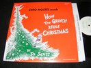 CHRISTMAS Dr. Seuss Kid's Classic LP HOW THE GRINCH STOLE CHRISTMAS Zero Mostel