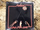 Raven - All For One - LP Vinyl, Original Rare Metal- 1983 Record Album Megaforce