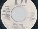 Rare Soul promo 45: Northern J. Calloway on United Artists - Meant to Be