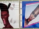 GRACE JONES Slave To The Rhythm Vinyl LP & She's Lost Control Vinyl 12