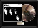 BEATLES WITH THE BEATLES WHITE GOLD PLATINUM TONE RECORD LP ALBUM NON RIAA AWARD