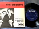 THE CRICKETS - THE CRICKETS EP rare UK 1960 E.P. ROCK ’N’ ROLL BUDDY HOLLY MINT-