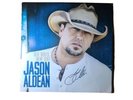 JASON ALDEAN OLD BOOTS, NEW DIRT 2014 HAND SIGNED VINYL 2 LP Autograph Signature