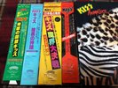 KISS LICK IT UP , CREATURES OF THE NIGHT , ELDER , Animalize JAPAN OBI VINYL LP