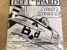 Def leppard First Strike EP Mint A1 condition very rare Unreleased Demos