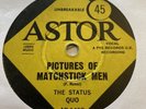Status Quo Pictures Of Matchstick Men Astor Records AP-1458 Vinyl 7” Rare Copy