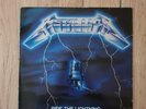 METALLICA Ride The Lightning VINYL 1ST Press  -Roadrunner RR 9848 Holland